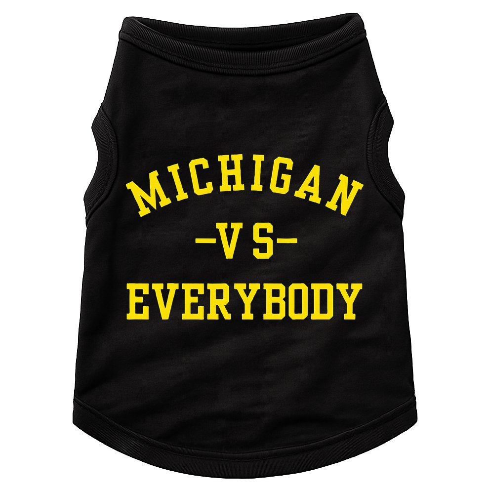 Michigan vs Everyone Everybody  Doggie Tank