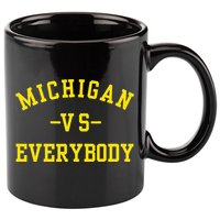 Michigan vs Everyone Everybody  11oz C Handle Ceramic Mug