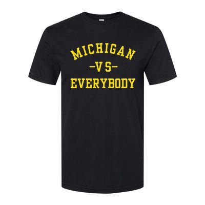 Michigan vs Everyone Everybody  Softstyle® CVC T-Shirt