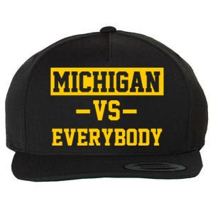 Michigan Vs Everybody Wool Snapback Cap