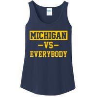 Michigan Vs Everybody Ladies Essential Tank