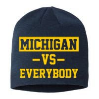 Michigan Vs Everybody Sustainable Beanie