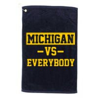 Michigan Vs Everybody Platinum Collection Golf Towel