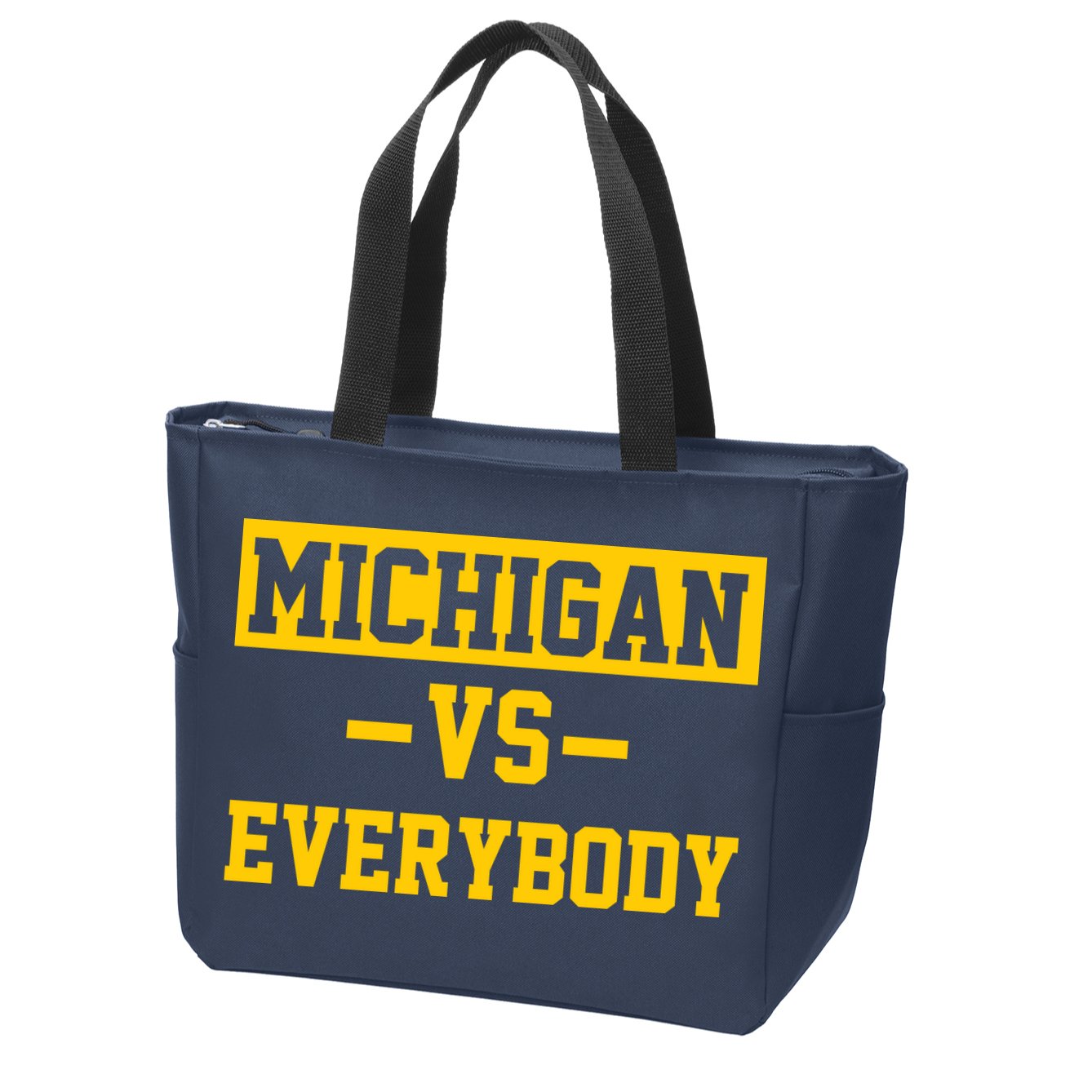 Michigan Vs Everybody Zip Tote Bag