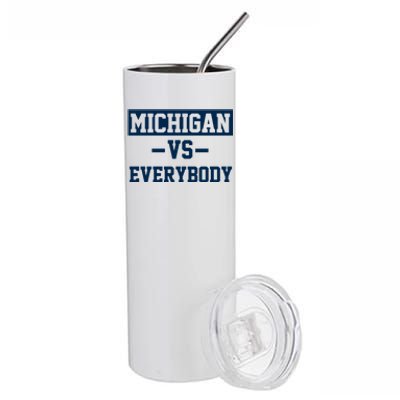 Michigan Vs Everybody Stainless Steel Tumbler