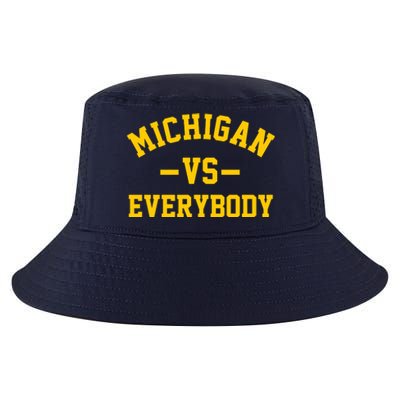 Michigan Vs Everyone Everybody Quote Cool Comfort Performance Bucket Hat