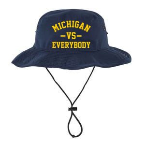 Michigan Vs Everyone Everybody Quote Legacy Cool Fit Booney Bucket Hat