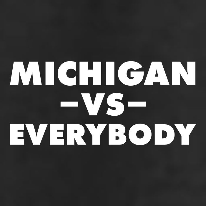 Michigan Versus Everybody Adult Drive Performance Visor