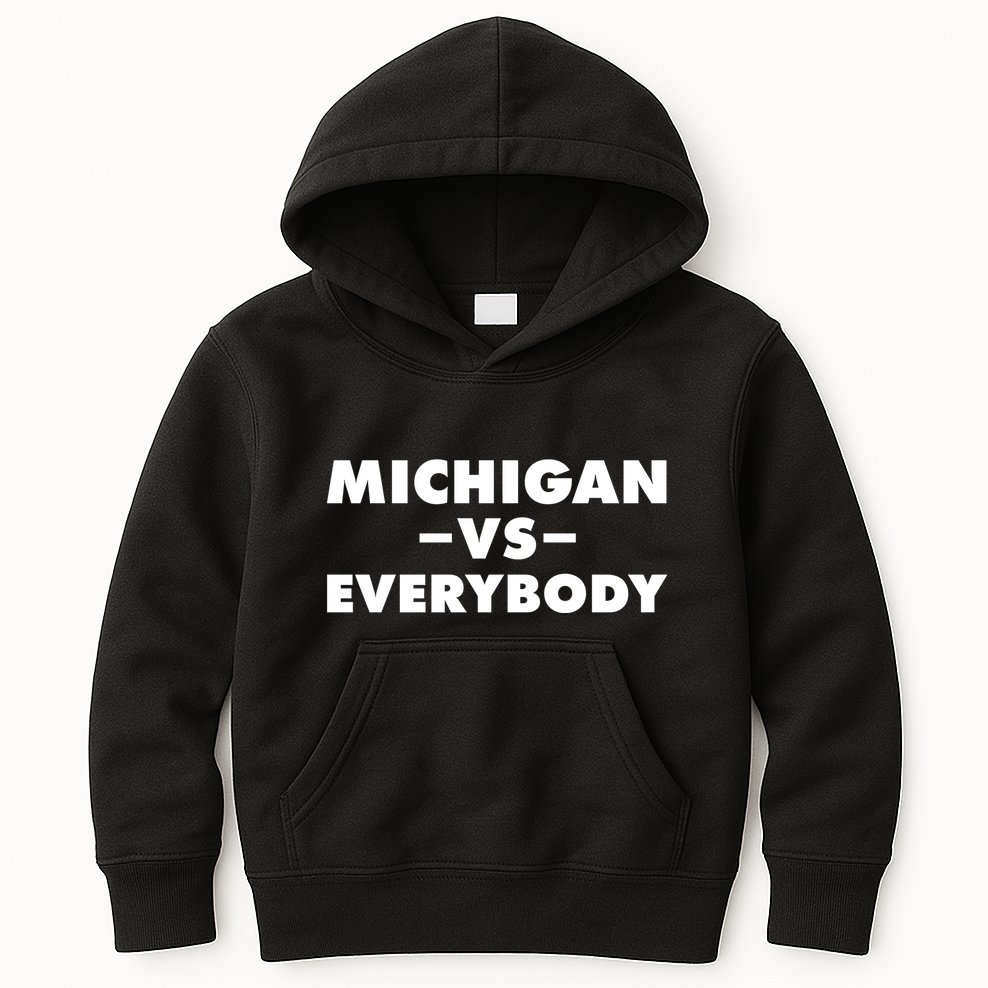 Michigan Versus Everybody Kids Hoodie