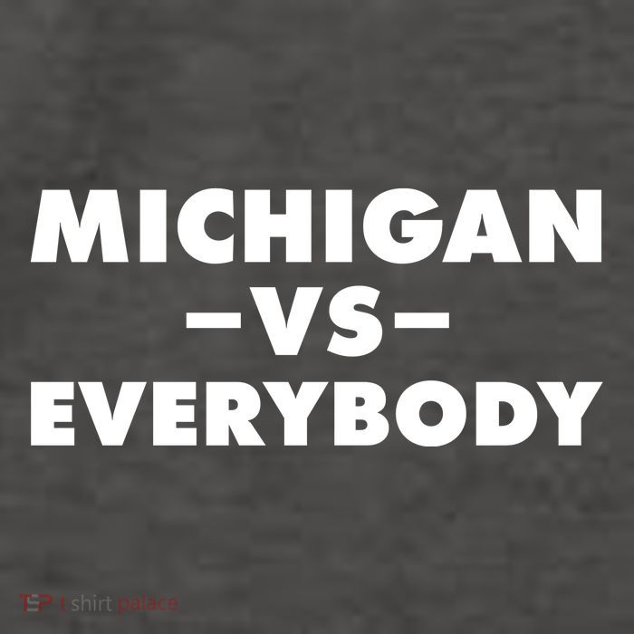 Michigan Versus Everybody Vector Backpack