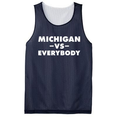 Michigan Versus Everybody Mesh Reversible Basketball Jersey Tank