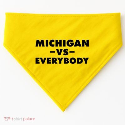 Michigan Versus Everybody USA-Made Doggie Bandana