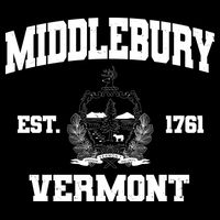 Middlebury Vermont Est 1761 Varsity Logo Cooling Performance Crew T-Shirt