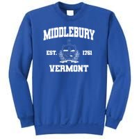 Middlebury Vermont Est 1761 Varsity Logo Sweatshirt