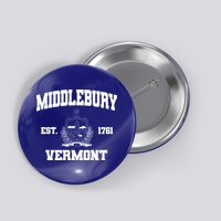 Middlebury Vermont Est 1761 Varsity Logo Button