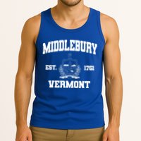 Middlebury Vermont Est 1761 Varsity Logo Tank Top