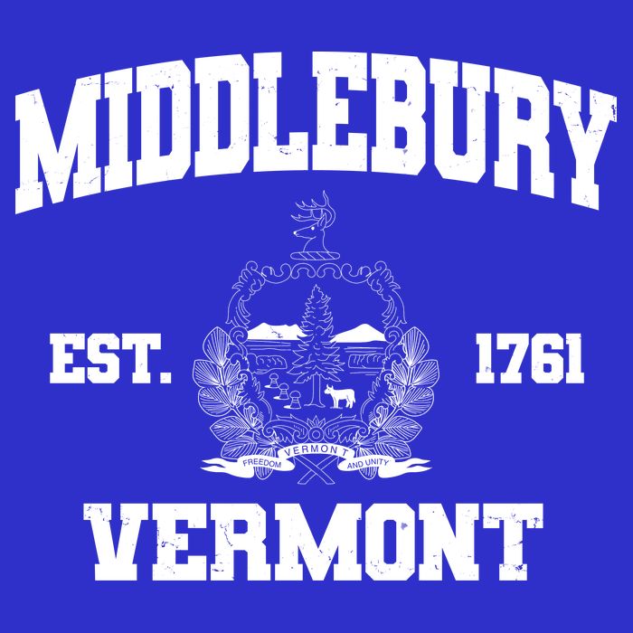 Middlebury Vermont Est 1761 Varsity Logo Tank Top