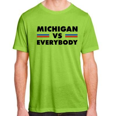 Michigan Vs Everybody Retro Adult ChromaSoft Performance T-Shirt