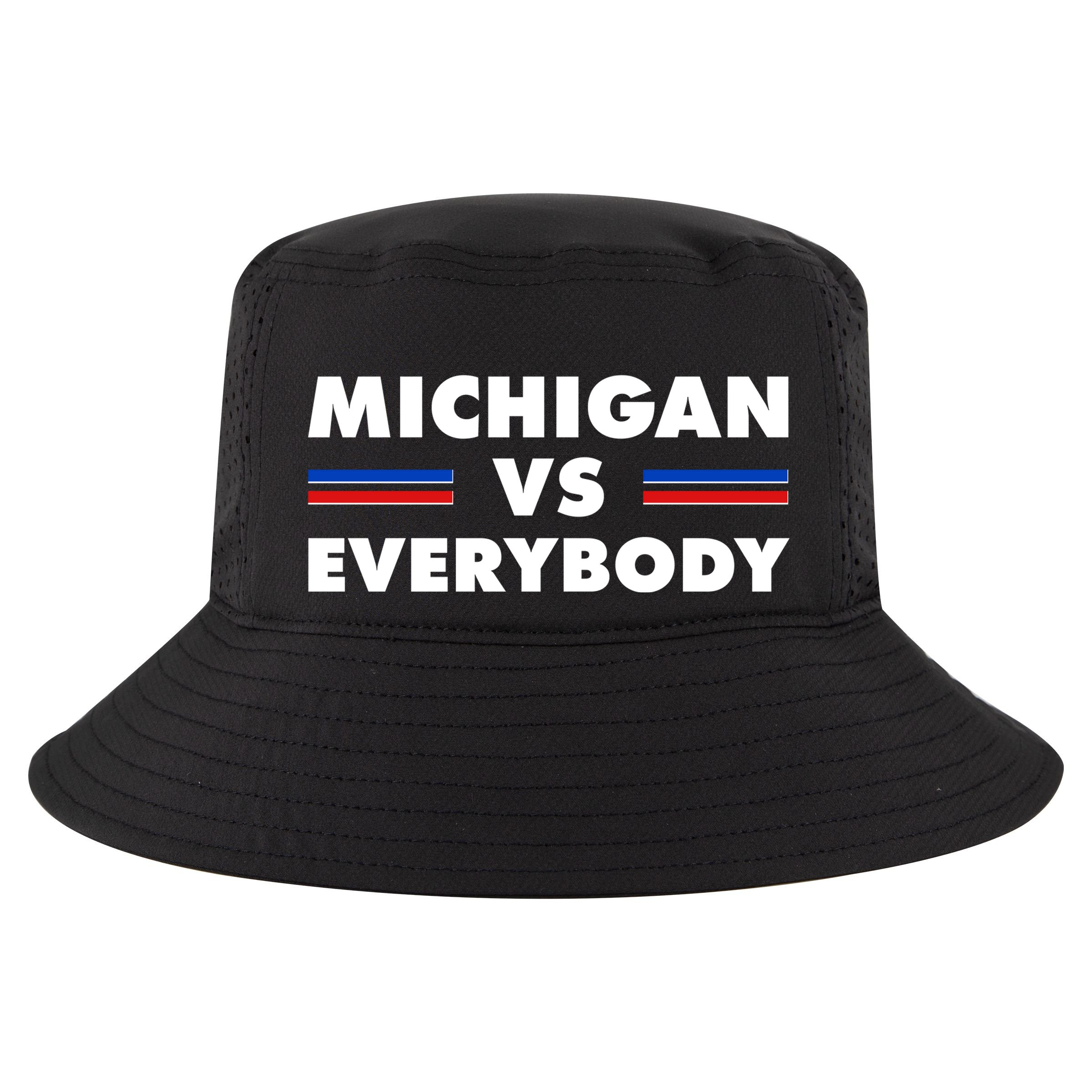 Michigan Vs Everybody Retro Cool Comfort Performance Bucket Hat