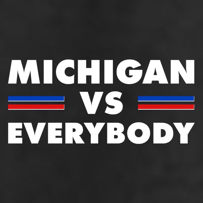 Michigan Vs Everybody Retro Cool Comfort Performance Bucket Hat