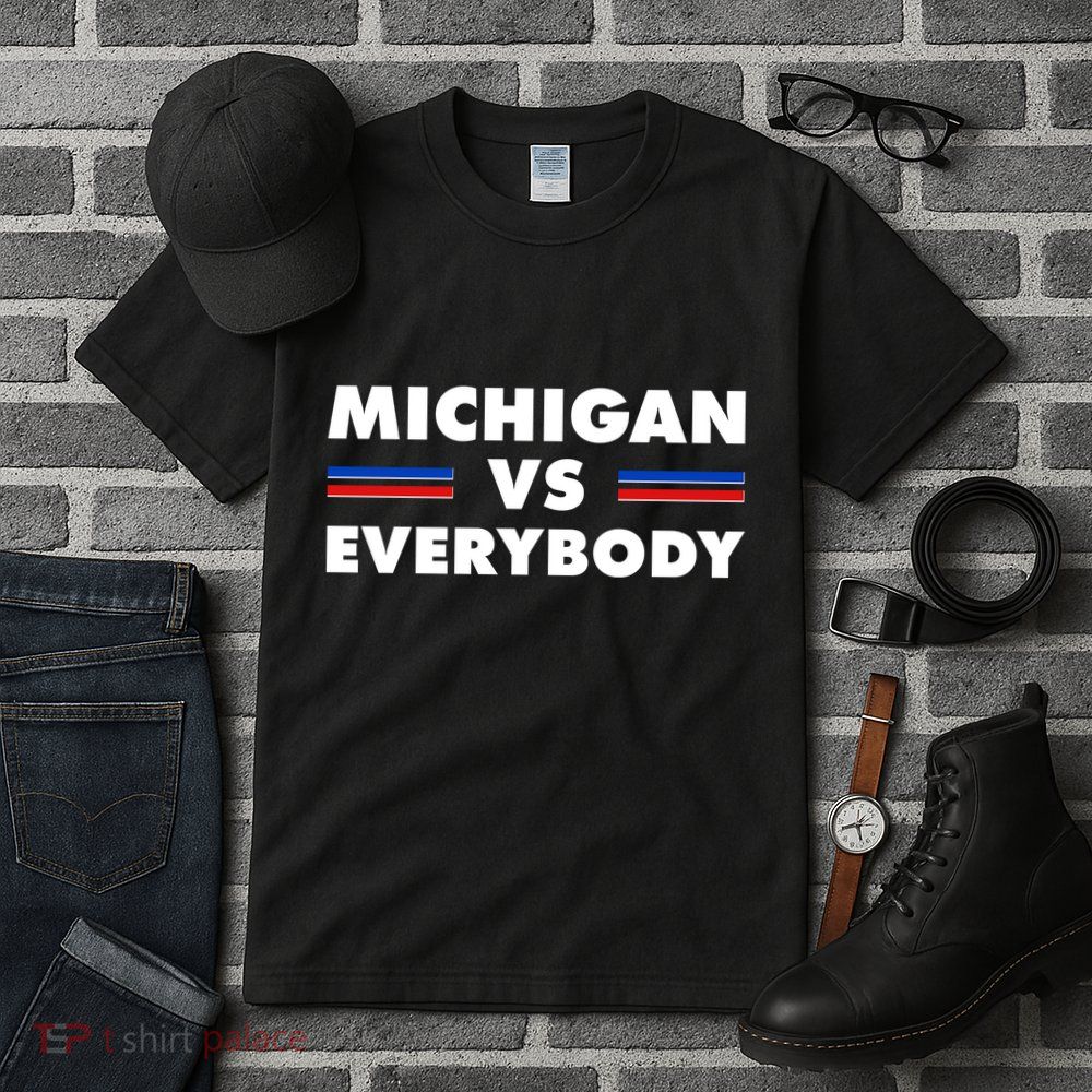 Michigan Vs Everybody Retro Tall T-Shirt