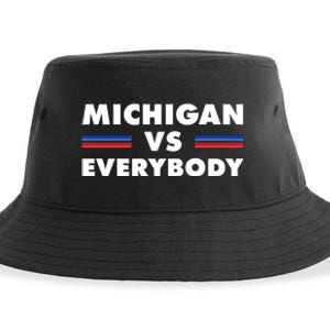 Michigan Vs Everybody Retro Sustainable Bucket Hat