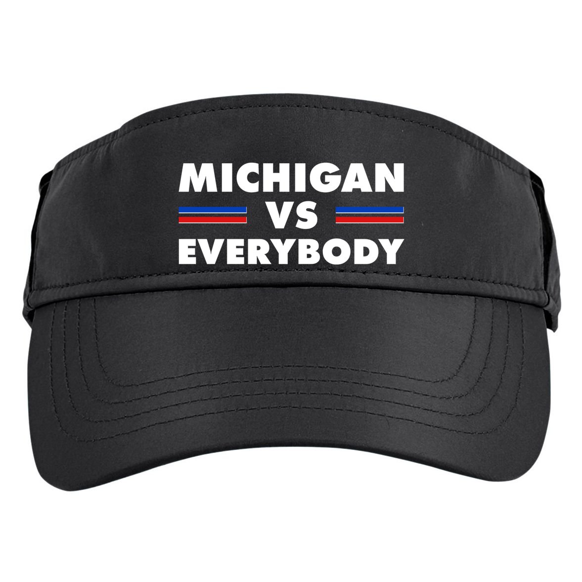 Michigan Vs Everybody Retro Adult Drive Performance Visor