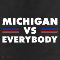 Michigan Vs Everybody Retro 11oz C Handle Ceramic Mug