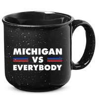 Michigan Vs Everybody Retro 15oz Campfire Ceramic Mug