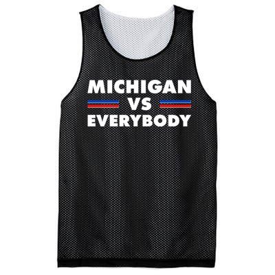 Michigan Vs Everybody Retro Mesh Reversible Basketball Jersey Tank