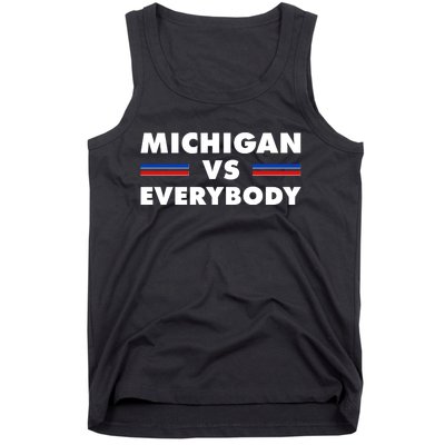 Michigan Vs Everybody Retro Tank Top