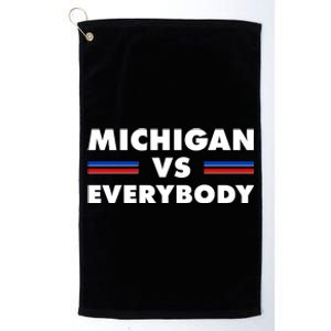 Michigan Vs Everybody Retro Platinum Collection Golf Towel