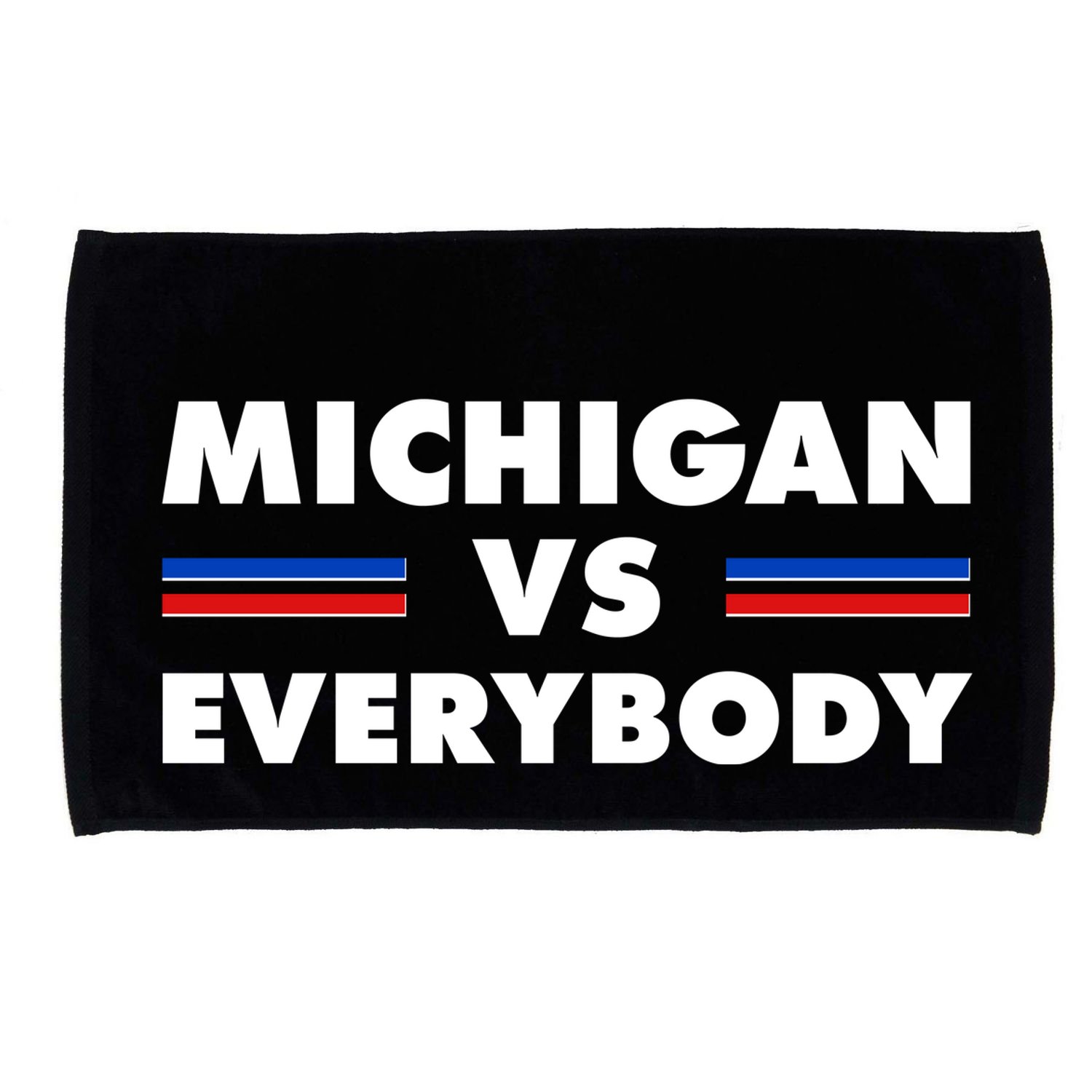 Michigan Vs Everybody Retro Microfiber Hand Towel