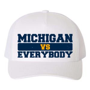 Michigan Versus Everybody Football Sports Fan Yupoong Adult 5-Panel Trucker Hat