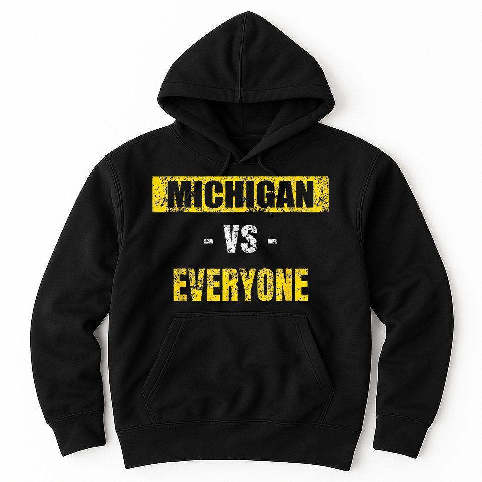 michigan vs everyone michigan revenge tour Hoodie