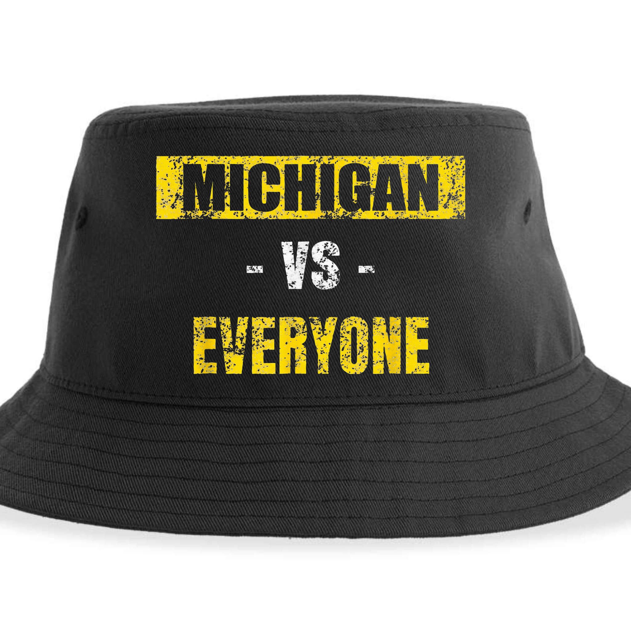 michigan vs everyone michigan revenge tour Sustainable Bucket Hat