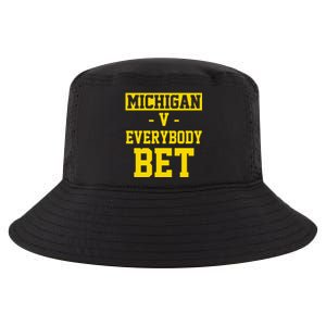 Michigan V Everybody Bet Cool Comfort Performance Bucket Hat