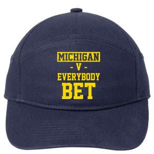 Michigan V Everybody Bet 7-Panel Snapback Hat