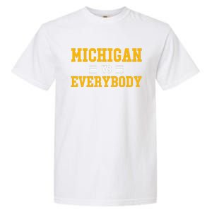 Michigan vs Eeverything Everybody Garment-Dyed Heavyweight T-Shirt