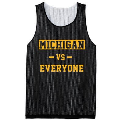 Michigan vs Everything Everyone  Mesh Reversible Basketball Jersey Tank
