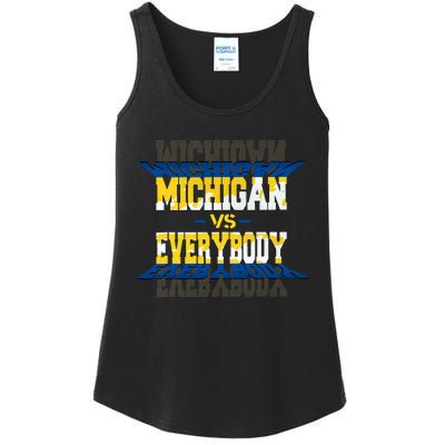 Michigan Vs. Everyone Ladies Essential Tank