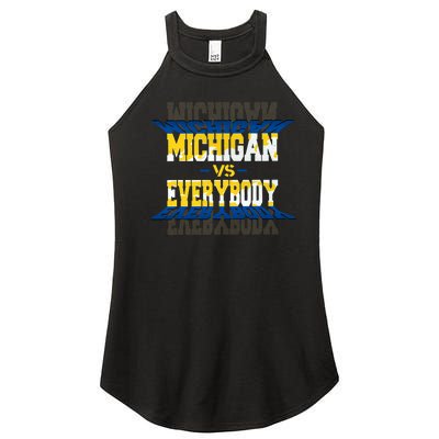 Michigan Vs. Everyone Women’s Perfect Tri Rocker Tank