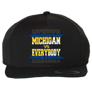 Michigan Vs. Everyone Wool Snapback Cap