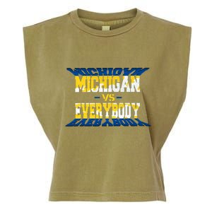 Michigan Vs. Everyone Garment-Dyed Women's Muscle Tee