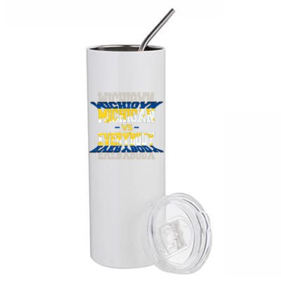 Michigan Vs. Everyone Stainless Steel Tumbler