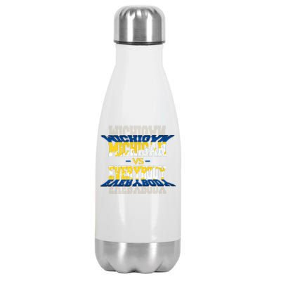 Michigan Vs. Everyone Stainless Steel Insulated Water Bottle