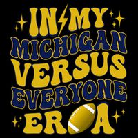 Michigan vs Everyone Everybody World  Cooling Performance Crew T-Shirt