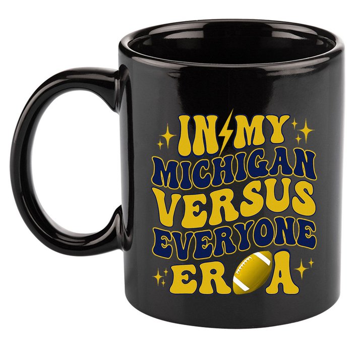 Michigan vs Everyone Everybody World  11oz C Handle Ceramic Mug