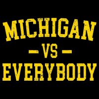 Michigan vs Everyone Everybody Quotes  16 in Basic Backpack