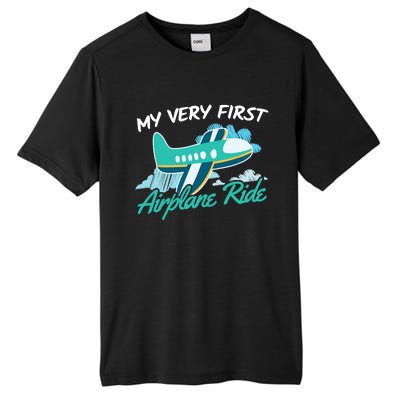 My Very First Plane Ride Tall Fusion ChromaSoft Performance T-Shirt